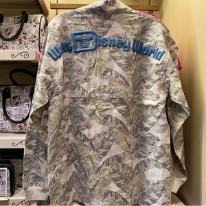 Disney Tropical Spirit Jersey Button Up - Small